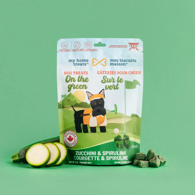 Gâterie biscuit pour chien – Courgette