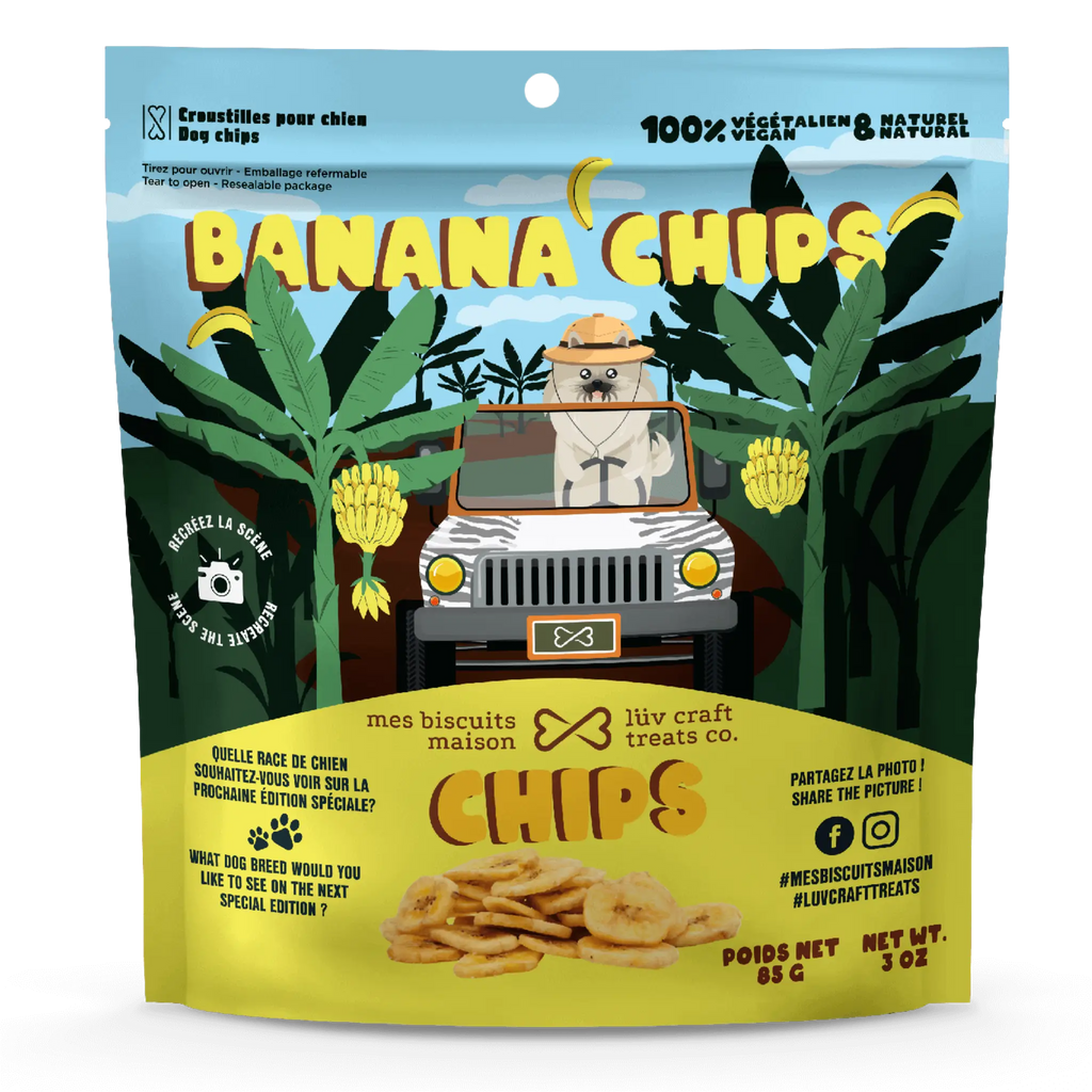 Croustilles de bananes - 85g