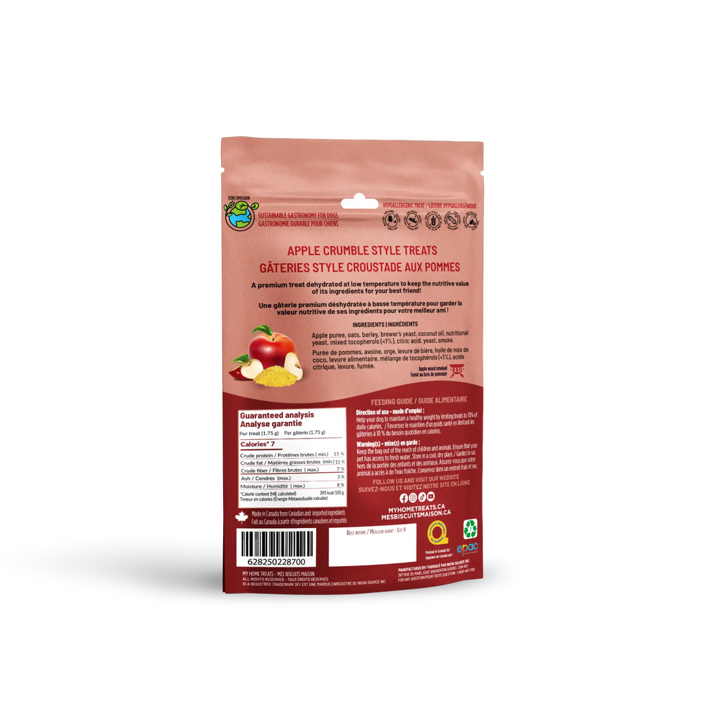 gâterie pour chien aux pommes et à la levure nutritionnelle - 140g