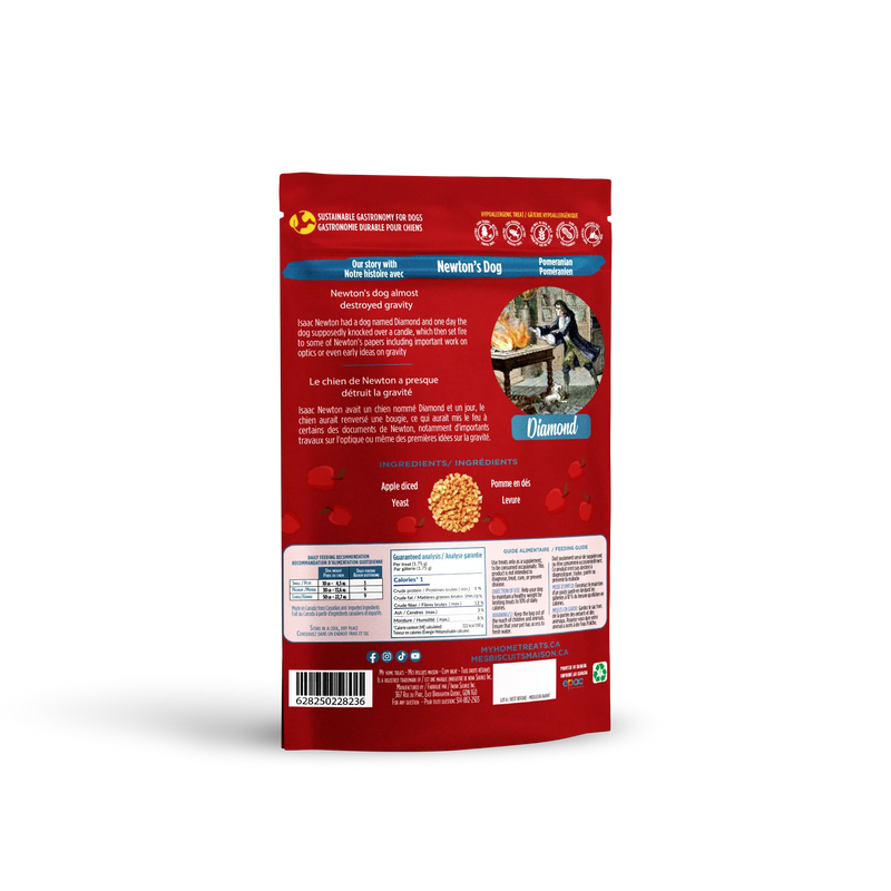 Cubes de pomme déshydratée - 70g