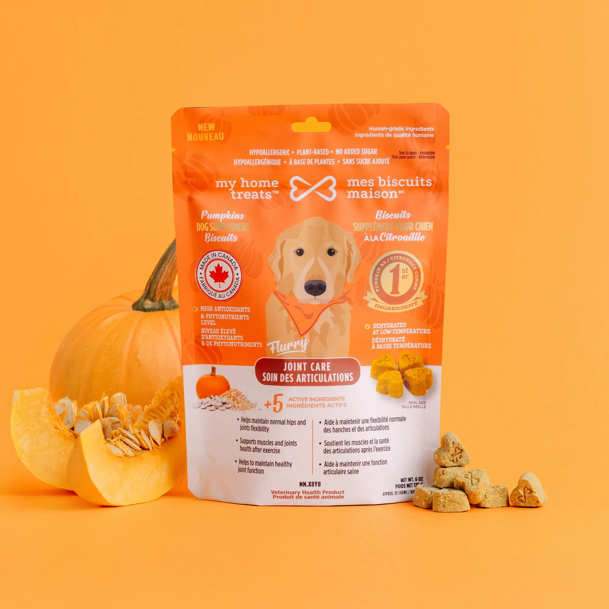 Supplément articulations – Anti-inflammatoire naturel pour chien